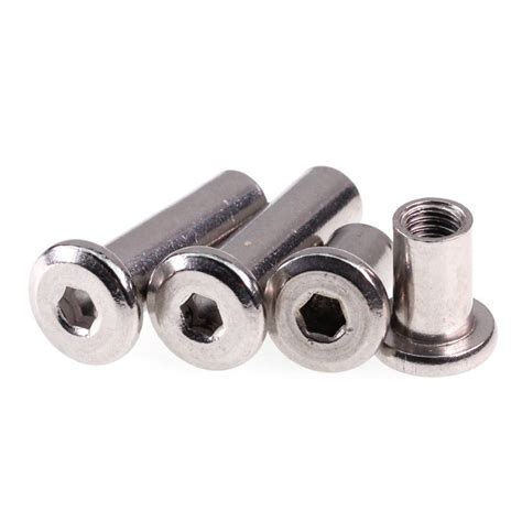 Alloy Steel Hex Socket Flat Head Sleeve Round Barrel Nut China Nuts