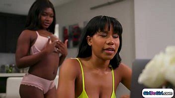 Black Teen Licks Her Ebony Stepsis Pussy XVIDEOS