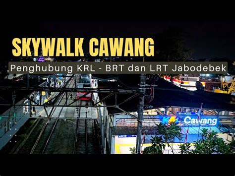 Lrt Jabodebek Stasiun Cawang Commuter Line St Lrt Cikoko Saling