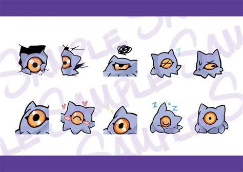 Digimon Kuramon Emote Set Discord Twitch Etsy