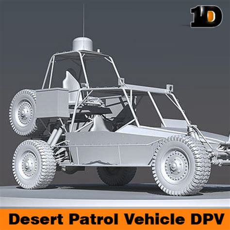 desert patrol vehicle dpv 3d model