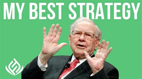 Warren Buffett Investment Strategy Buy And Hold Youtube