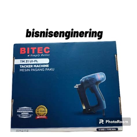 Jual Mesin Tembak Paku Elektrik Tm Ui Fl Bitec Shopee Indonesia