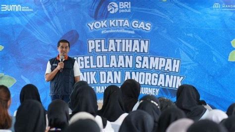 Peringati World Clean Up Day Bri Gelar Program Gerakan Anti Sampah Di