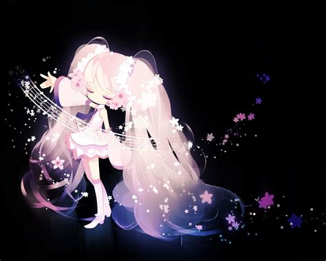 Pink Miku Desktop Wallpapers Wallpaper Cave