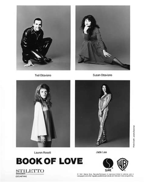 Book of Love Vintage Concert Photo Promo Print, 1991 at Wolfgang's