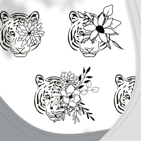 Floral Animals Flower Animals Svg Bundle Masterbundles