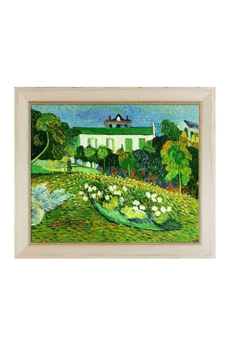 Daubigny S Garden Framed Oil Reproduction Of An Original Painting By