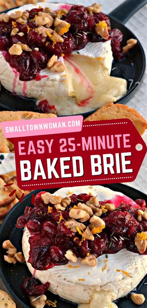 Baked Brie With Cranberries And Walnuts Recipe Baked Brie Honey Recipes Brie Recipes