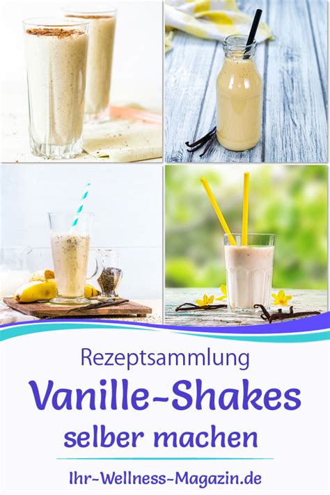 Vanille Shakes Selber Machen Gesunde Rezepte