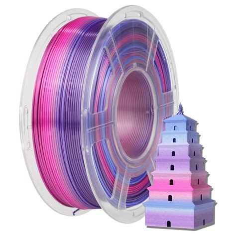 Filament Sunlu Silk Pla Curcubeu Rainbow Kg