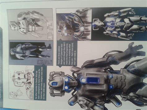 Concept art for the cybermen. (2006) : doctorwho