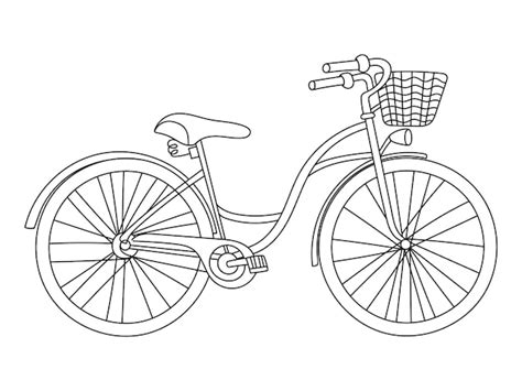 Dibujos De Bicicletas Para Colorear Descargar E Imprimir Colorear Imágenes Atelier Yuwaciaojp