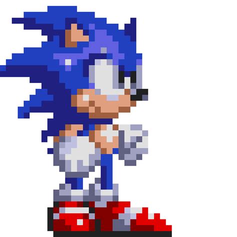 Pixel Sonic Gif