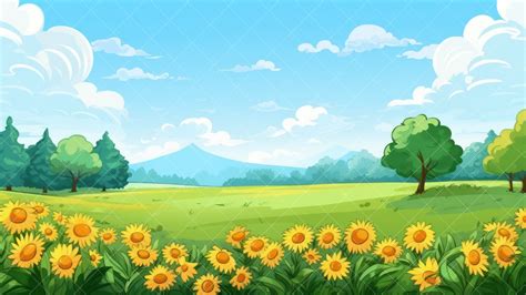 BACKGROUND - Cartoon Garden 2 in 2D Assets - UE Marketplace