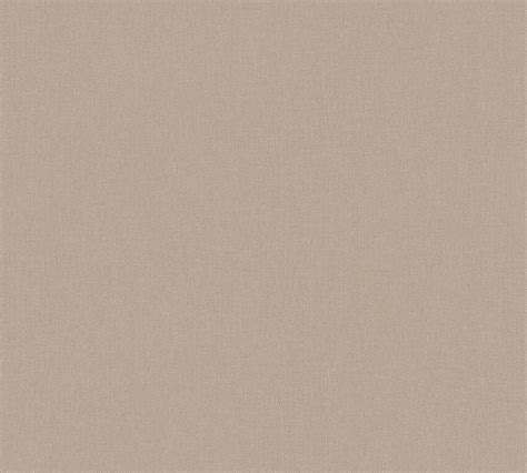 Vliestapete Uni Textil Optik Beige Braun