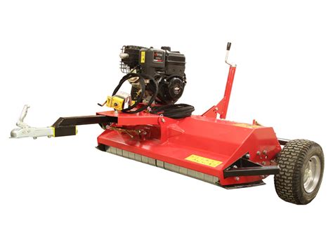 Tow Behind Atv Flail Mower 14hp With Electric Start Briggs And Stratton Iron Baltic