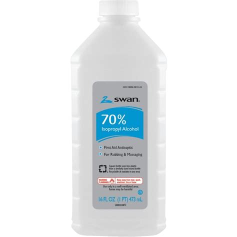 Cumberland Swan 70% Isopropyl Alcohol 16 oz.:Facility Safety and ...