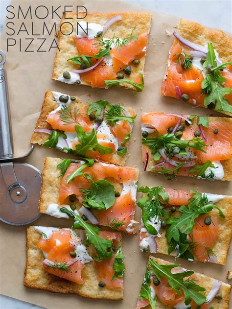 Smoked Salmon Pizza | Pizza recipe | Spoon Fork Bacon