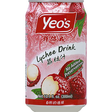 Yeos Lychee Drink Yeos Town And Country Markets