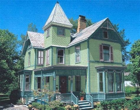 Home Exterior Color Schemes Painted Lady House Favorite Places