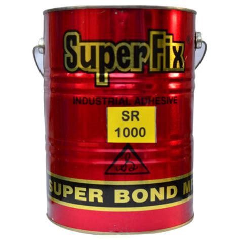 Super Fix High Strength Rubber Base Adhesive 1 Litre And 30 Litres At