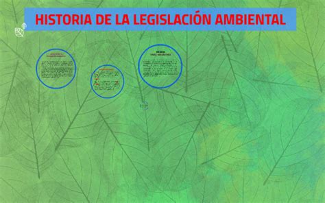 Historia De La Legislacion Ambiental By On Prezi