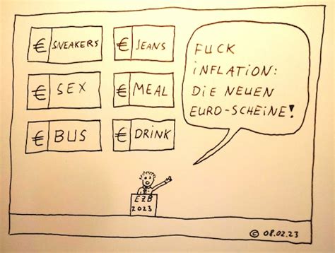 Fuck Inflation Von M Ller Wirtschaft Cartoon Toonpool