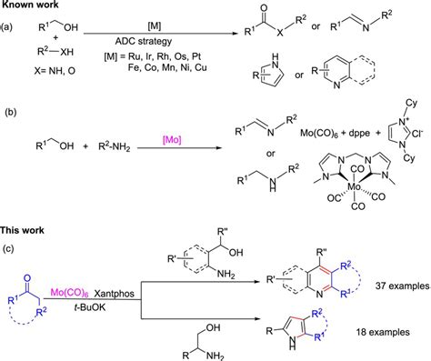 A Typical Acceptorless Dehydrogenation Coupling ADC Strategy For