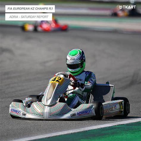 FIA Karting European Championship KZ E KZ2 E Academy Trophy Rd 1