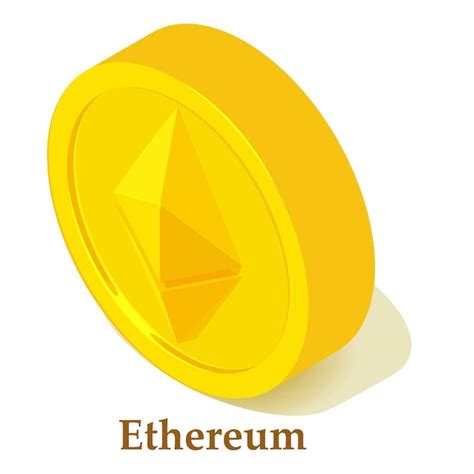 Premium Vector Ethereum Icon Isometric Illustration Of Ethereum