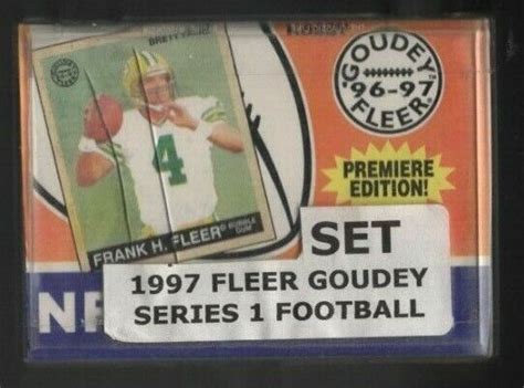 Fleer Goudey Series Football Set Ebay