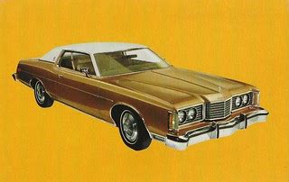 Vintage Ford Dealer Postcard 1974 Ford LTD Brougham 2 Do Flickr