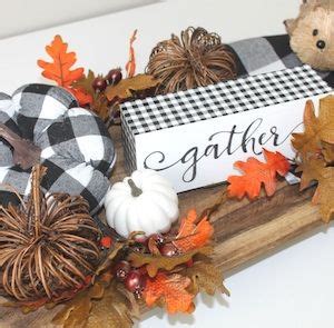 Buffalo Check Diy Fall Decor Ideas Fall Decor Diy Diy Fall Fall