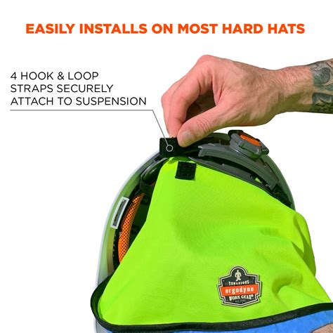 Neck Shade Hard Hat Insert Cooling Towel Ergodyne