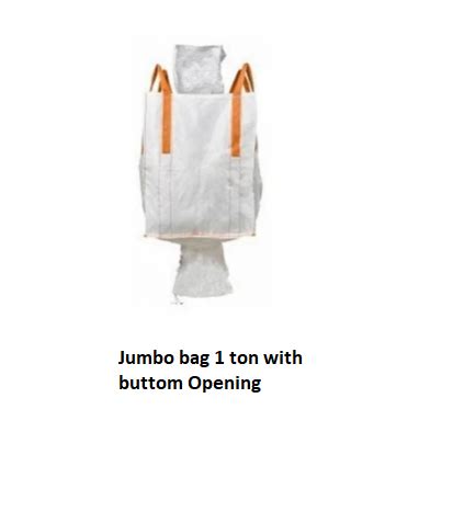 Jumbo Bag 1 Ton with Bottom Opening | NEX Global Enterprises