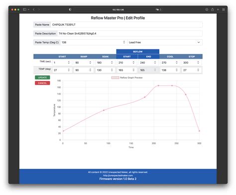 Reflow Master Pro Unexpected Maker