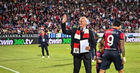 Calcio Cagliari Giulini Ranieri Lascia Garbo Lealt E Coraggio