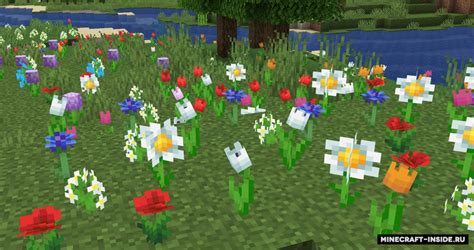 Mickey Joes Flowers 1206 1194 1182 1165 Текстуры для Майнкрафт Minecraft