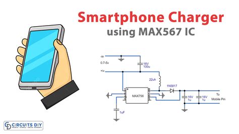 Smartphone Charger Circuit Using Max567