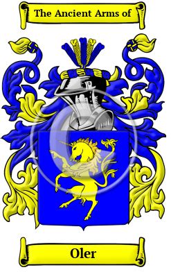 Oler Name Meaning, Family History, Family Crest & Coats of Arms