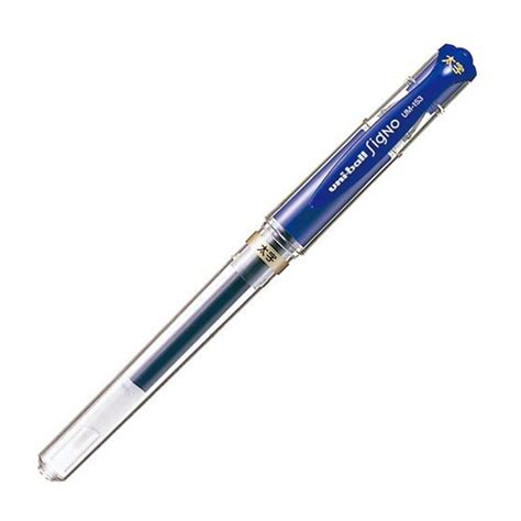 Uni Ball Signo UM 153 Gel Ballpoint Pen Blue The Pen Outpost