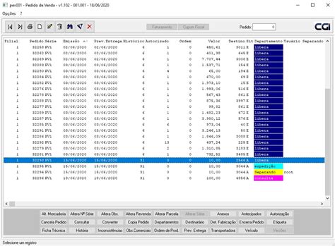 Arquivo Pev001 pedido Wiki CGI Software de Gestão