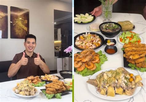 Mâm cơm 800k cho 8 người ăn của Lê Anh Nuôi hot MXH sau vụ suất cơm của 8 VĐV ăn xong bị đói