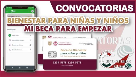 Bienestar para niñas y niños Mi Beca para empezar 2023 2024 junio