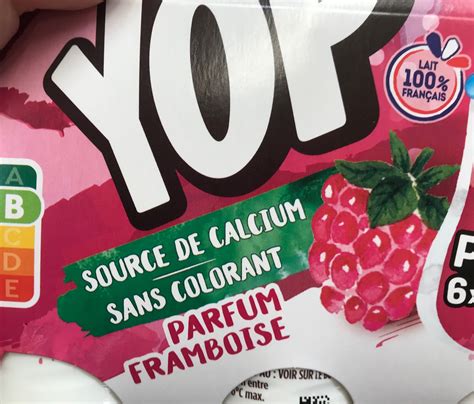 Yaourt à boire aromatisé framboise P TIT YOP Communauté Ma Communaute