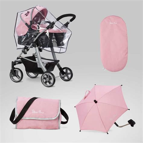 Silver Cross Ultimate Dolls Pram Accessory Pack Vintage Pink