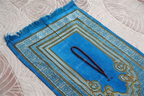 Premium Photo | Ramadan month and prayer rug in islam prayer rug and ...