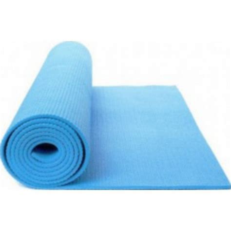 Tapete Colchonete De Yoga Em Eva Simples Azul Liveup Ls B