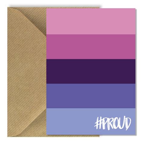 Omnisexual Pride Flag Proud Greeting Card Rectangle The Pride Shop®